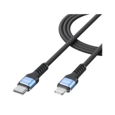 QGeeM CC02-1 USB Type-C to Lightning 1M Charging Data Cable